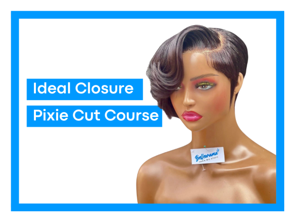 Glueless Closure Pixie Cut